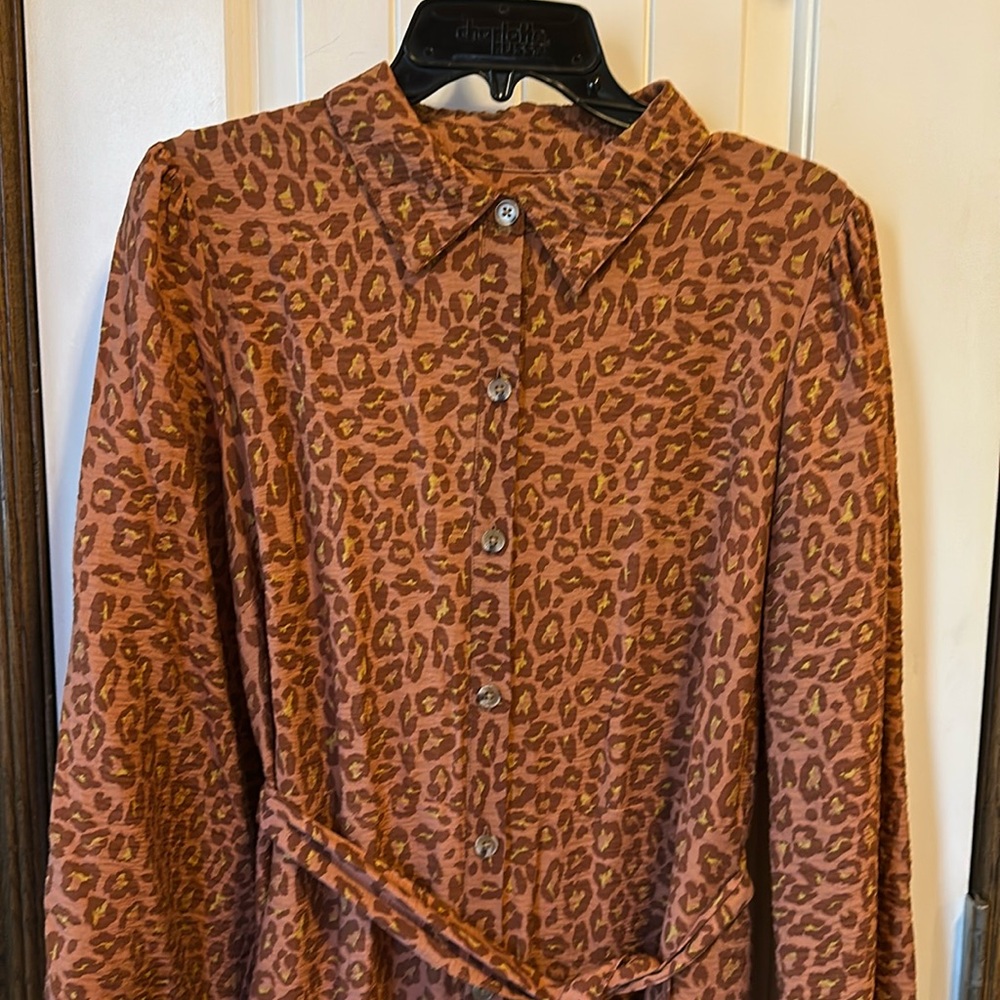 Nine West Leopard Dress